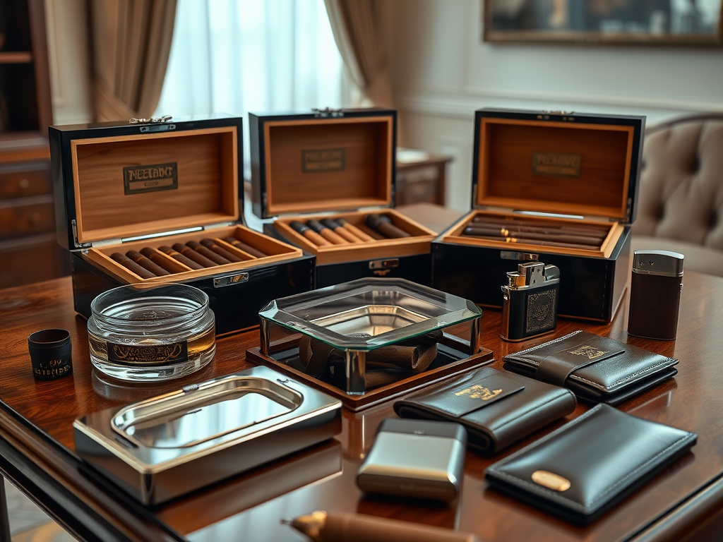 Accesorii Premium Pentru Un Set De Fumător Complet